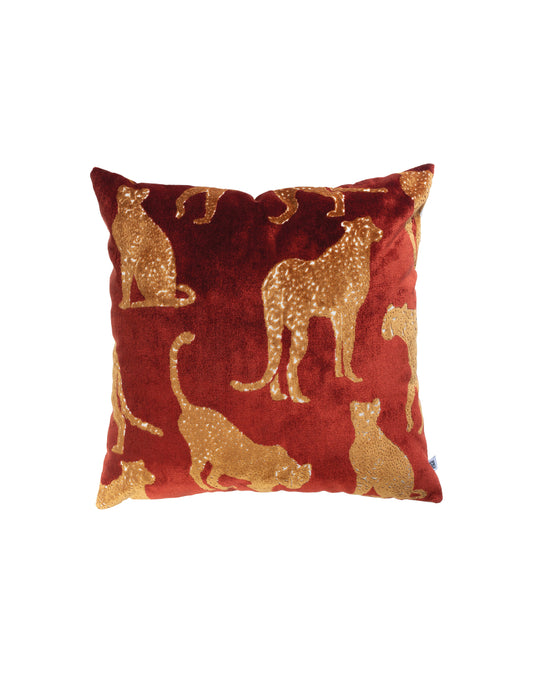 COJIN CHEETAH CINNABAR 60CM