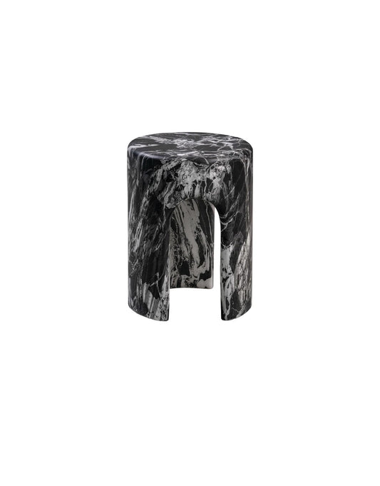 MESA LATERAL MARISOL - MÁRMOL NEGRO