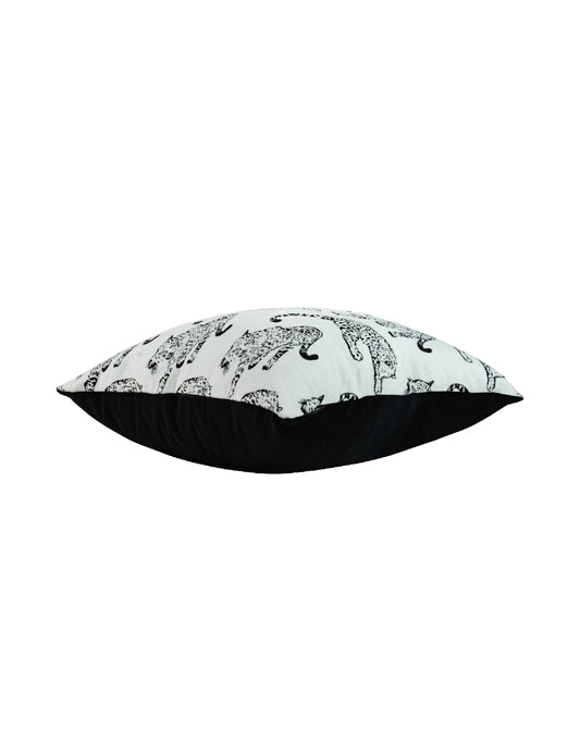 COJIN NIBO WHITE CHEETAH DUO 60CM