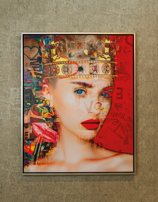CUADRO QUEEN OF ANYTHING